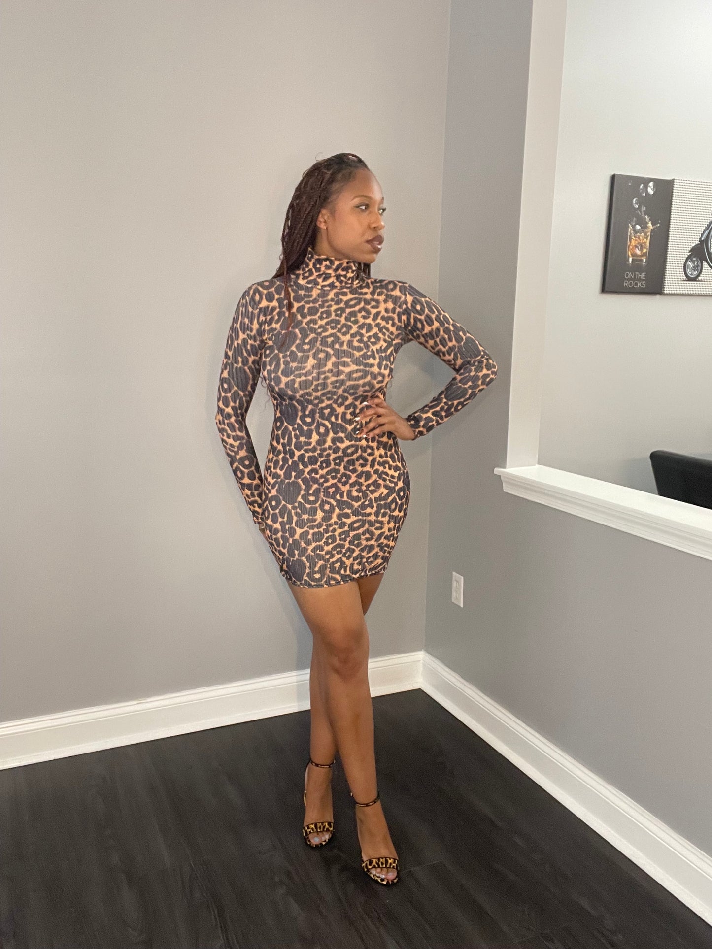 Cheetah Dress