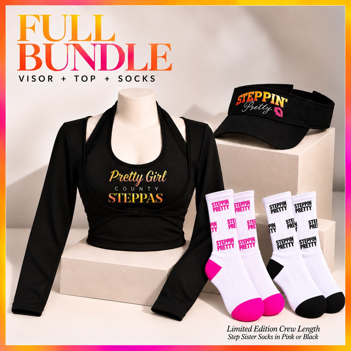 Pretty Girl Bundle 1 - Hat or Visor